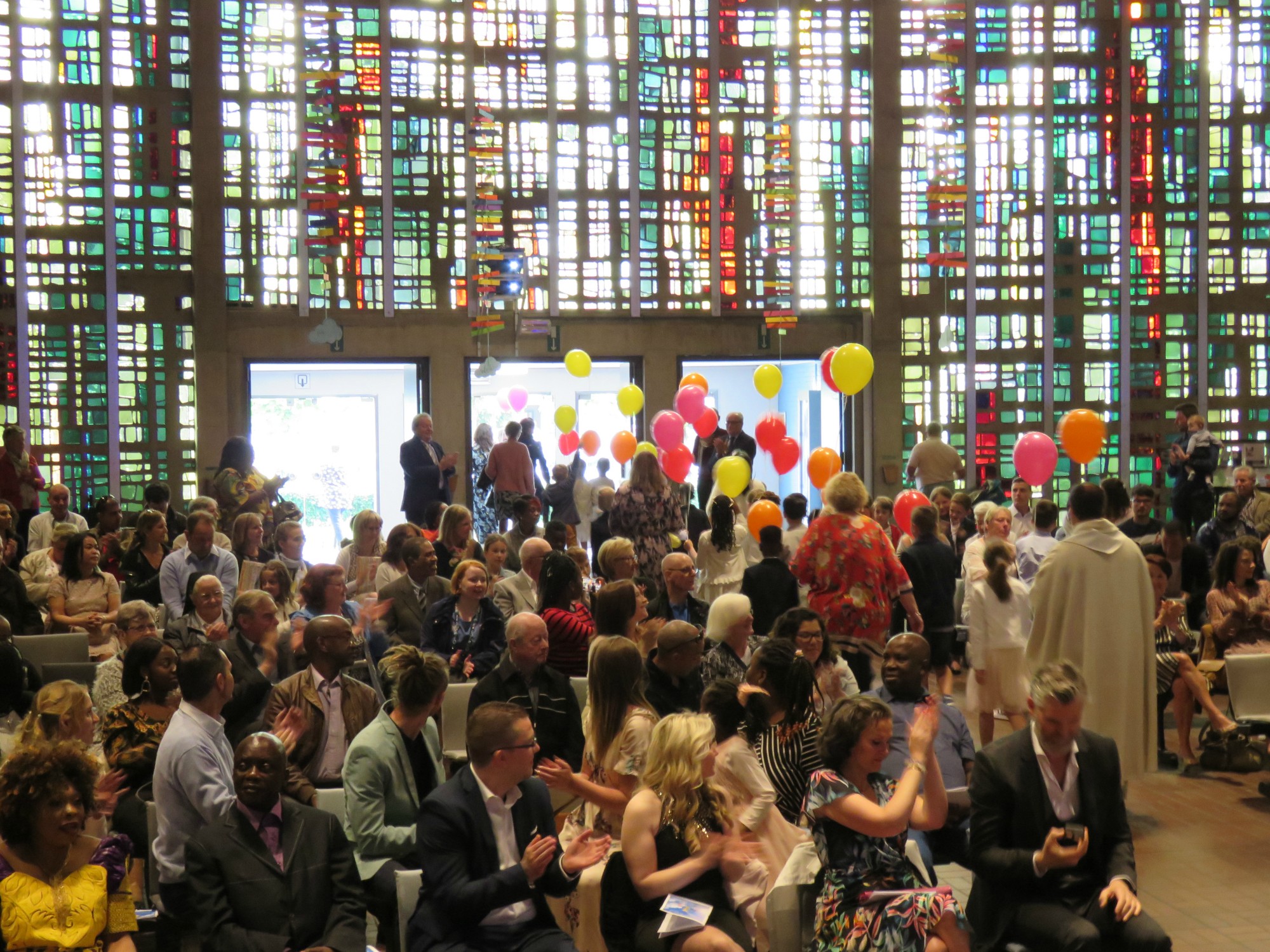 Eerste communie 2019 - Sint-Anna-ten-Drieënkerk, Antwerpen Linkeroever